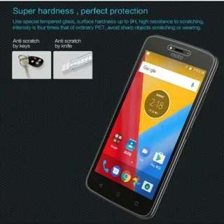 محافظ صفحه نمایش شیشه ای نیلکین موتورولا Nillkin H Glass Motorolla Moto C - تصویر 7