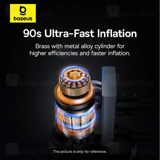 کمپرسور باد دوچرخه و موتور بیسوس Baseus C11169000121 PrimeTrip - تصویر 7