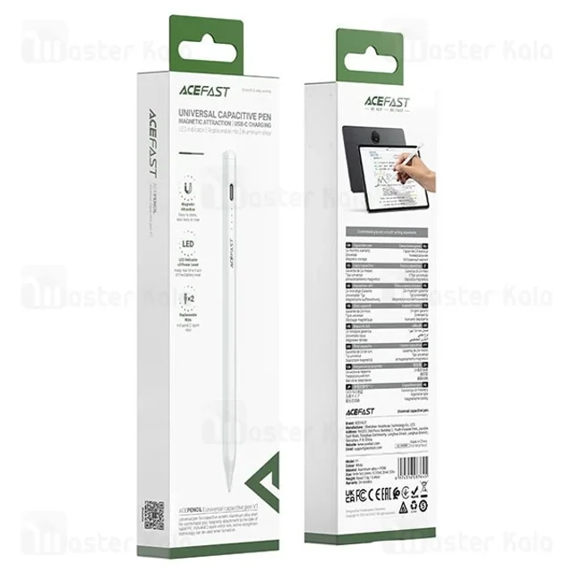 قلم لمسی ایس فست Acefast V1 Universal Capacitive Pen - تصویر 7