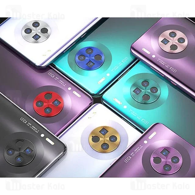 محافظ لنز فلزی دوربین موبایل هواوی Huawei Mate 30 Alloy Lens Cap - تصویر 4