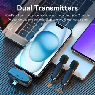 میکروفون بی سیم بیوا Biva Wireless Microphone WM-03 - تصویر 3
