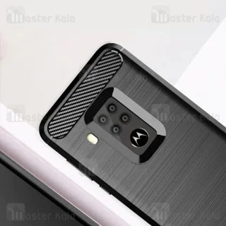 قاب محافظ ژله ای موتورولا Motorola One Zoom / One Pro Rugged Armor Fiber Carbon - تصویر 3