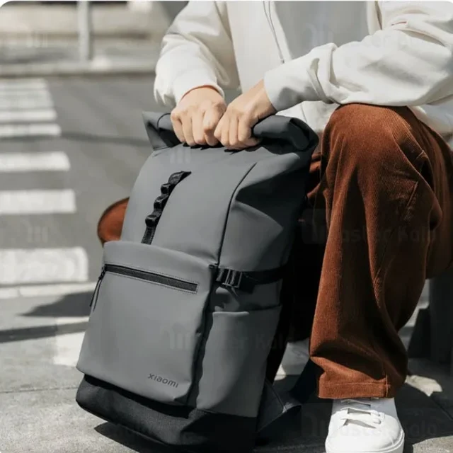 کوله شیائومی Xiaomi Mijia Rolled-edge Casual Backpack MJXXB01RM مناسب برای لپ تاپ 15.6 - تصویر 7
