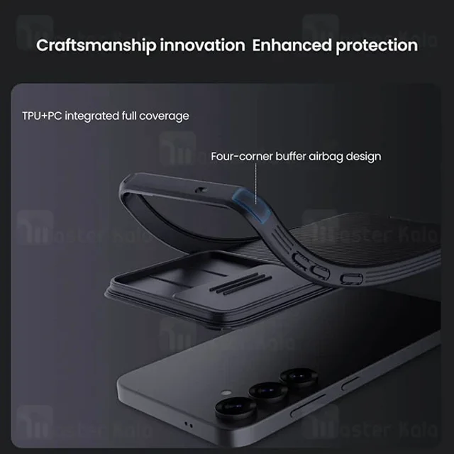 قاب محافظ نیلکین سامسونگ Samsung Galaxy S25 Nillkin CamShield Pro Case دارای محافظ دوربین - تصویر 4