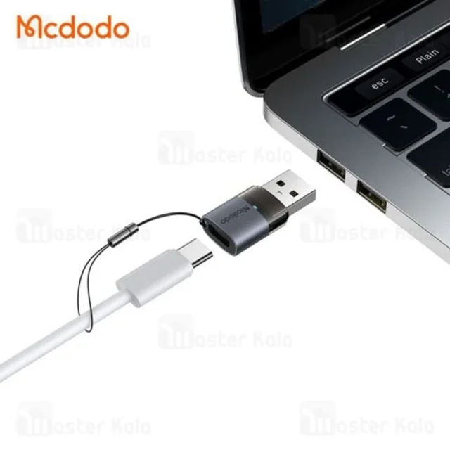 تبدیل OTG یو اس بی به تایپ سی مک دودو Mcdodo OT-7580 توان 18 وات - تصویر 6