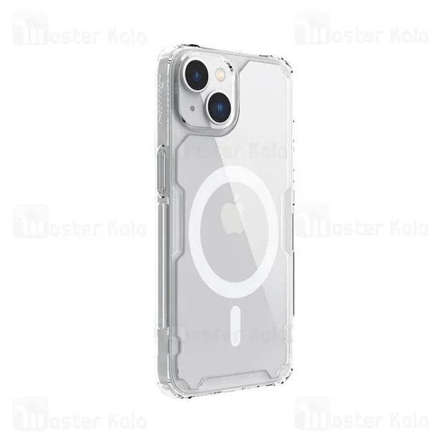 قاب محافظ مگ سیف نیلکین آیفون Apple iPhone 14 Plus Nillkin Nature TPU Pro Magnetic Case - تصویر 2