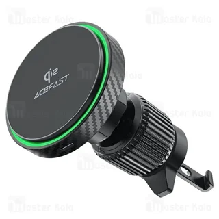 هولدر و شارژر وایرلس دریچه کولری مگ سیف ایس فست ACEFAST D33 Qi2 توان 15 وات - تصویر 2