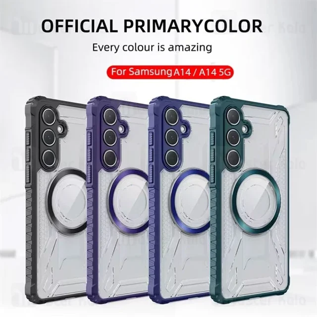 قاب مگنتی آرمور سامسونگ Samsung Galaxy A14 / A14 5G Magnetic Armor - تصویر 2