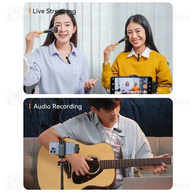 میکروفون بی سیم بیوا Biva Wireless Microphone WM-03 - تصویر 8