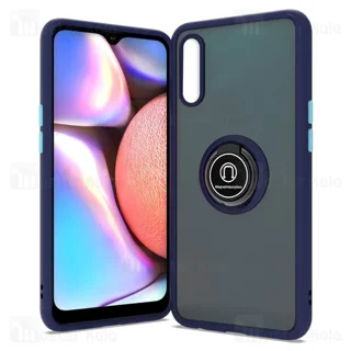 قاب مات هیبریدی انگشتی Samsung Galaxy A01 / A015 Matte Hybrid Ring Case - تصویر 4