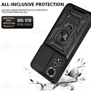 گارد محافظ ضد ضربه انگشتی هواوی Huawei Nova 9 / Honor 50 SHUNIJA Armor Case دارای محافظ - تصویر 5