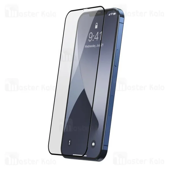 پک 2تایی محافظ صفحه شیشه ای تمام صفحه بیسوس آیفون Apple iPhone 12 Mini Baseus - تصویر 2