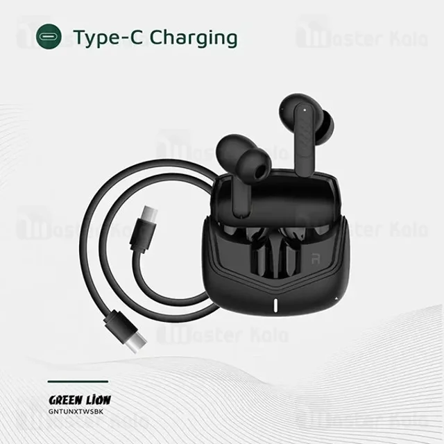 هندزفری بلوتوث گرین لاین Green Lion Tune X GNTUNXTWSBK - تصویر 6