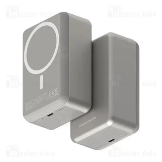 پاوربانک وایرلس 30000 مگ سیف پاورولوژی Powerology Magsafe Aluminum PP081 توان 20 وات - تصویر 2