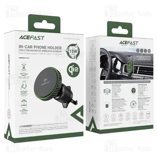 هولدر و شارژر وایرلس دریچه کولری مگ سیف ایس فست ACEFAST D33 Qi2 توان 15 وات - تصویر 7