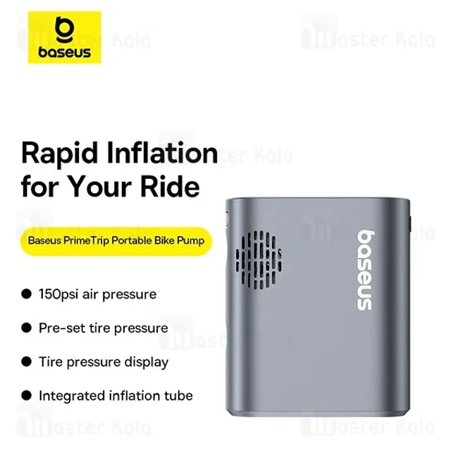 کمپرسور باد دوچرخه و موتور بیسوس Baseus C11169000121 PrimeTrip - تصویر 6