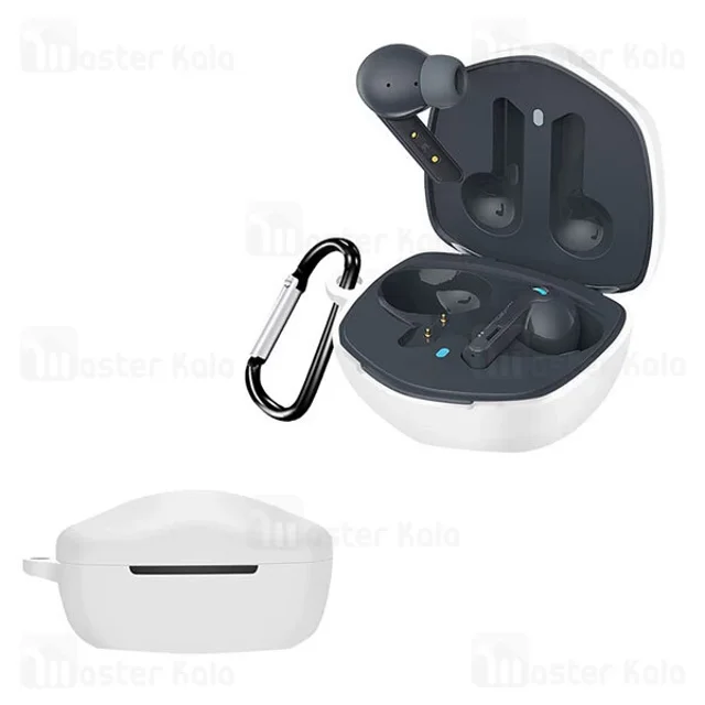 کاور محافظ سیلیکونی هندزفری کیو سی وای Xiaomi QCY G1 دارای قلاب آویز - تصویر 5