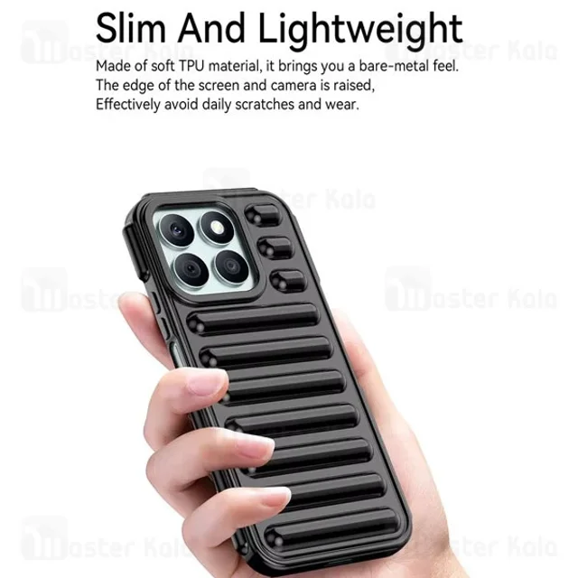 قاب پافر ضد ضربه آنر Honor X8b TPU Capsule Shockproof - تصویر 5
