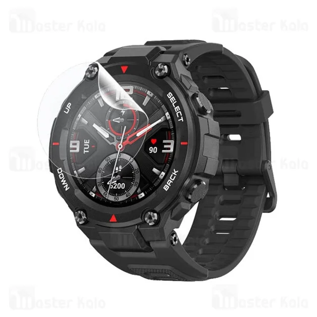 پک 2تایی محافظ نانو ساعت هوشمند شیائومی Xiaomi Amazfit T-Rex / T-Rex Pro TPU Screen - تصویر 6