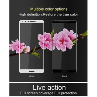 محافظ صفحه شیشه ای تمام صفحه تمام چسب مارک TT هواوی Huawei Y9 2018 /Enjoy 8 Plus - تصویر 4