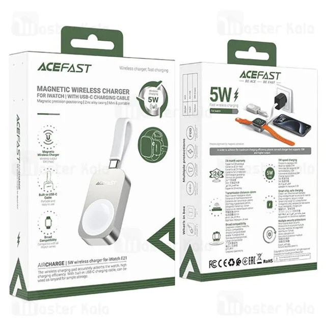 شارژر اپل واچ ایس فست ACEFAST E21 - تصویر 7