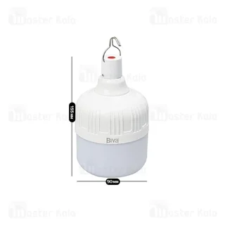 لامپ آویزدار شارژی بیوا Biva LED-02 60W Rechargable LED Light - تصویر 7