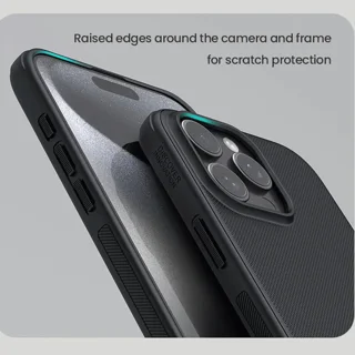 قاب نیلکینن مشکی مدل Super Frosted Shield Pro آیفون 16 پرو و آیفون 16 پرو مکس - تصویر 7