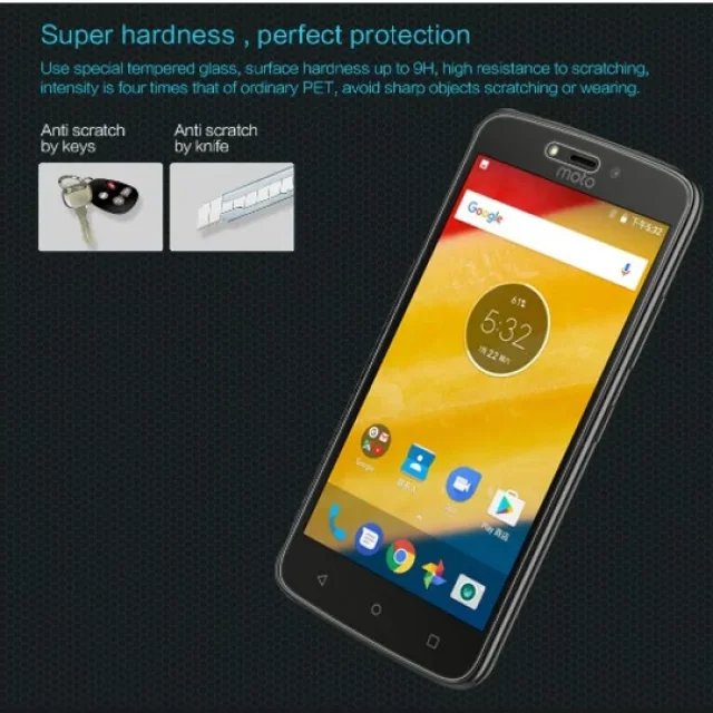 محافظ صفحه نمایش شیشه ای نیلکین موتورولا Nillkin H Glass Motorolla Moto C Plus - تصویر 7