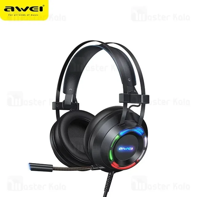 هدفون سیمی گیمینگ اوی Awei GM-2 - تصویر 2