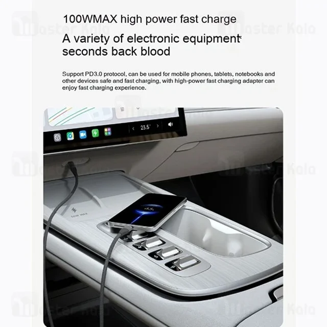 کابل Type C به Type C شیائومی Xiaomi XMAC1CSY طول 1 متر شدت جریان 6 آمپر - تصویر 7