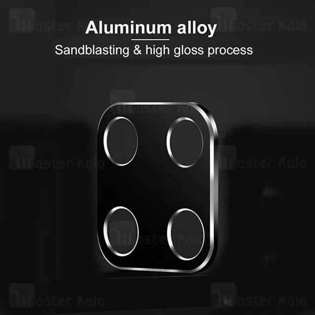 محافظ لنز فلزی دوربین موبایل Xiaomi Redmi Note 9 / Redmi 10X 4G Metal Lens - تصویر 2