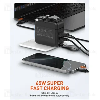 شارژر دیواری الدینیو Ldnio GaN Super Fast Charger Q2618 توان 65 وات - تصویر 8