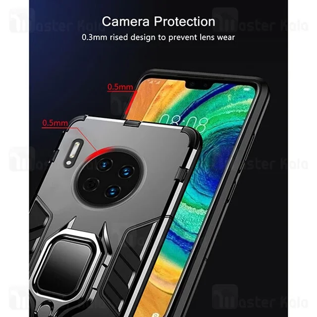 گارد ضد ضربه انگشتی Huawei Mate 40 KEYSION ShockProof Armor Ring - تصویر 3