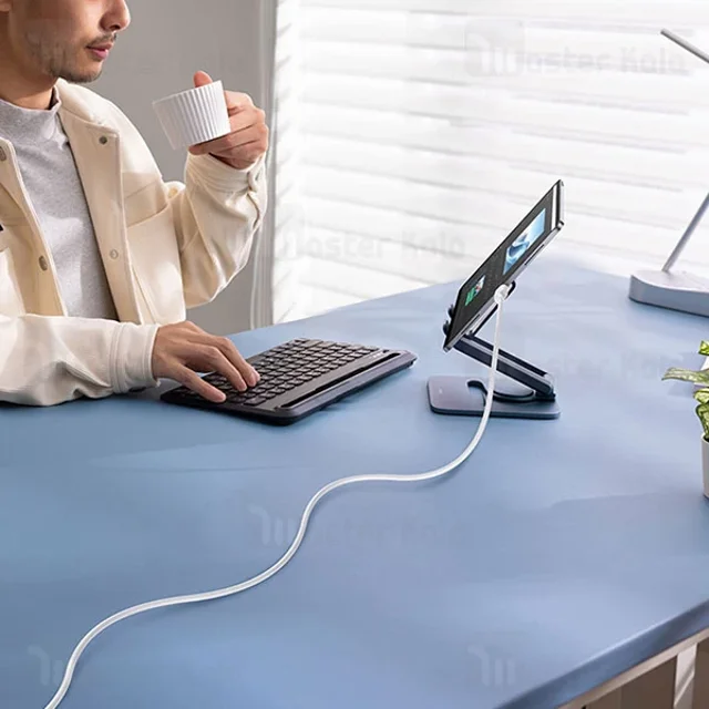 کابل لایتنینگ بیسوس Baseus Silky Series P10377702213 طول 1 متر شدت جریان 2.4 آمپر - تصویر 7