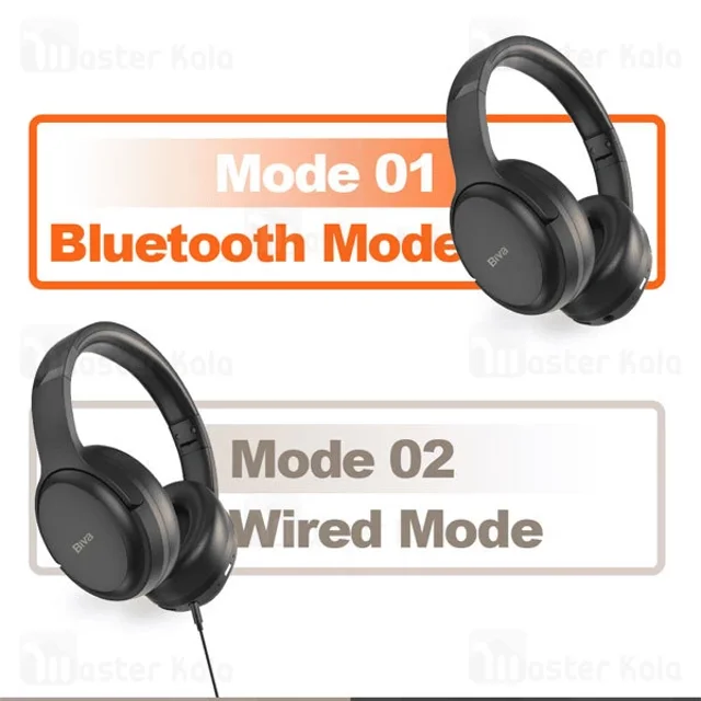 هدفون بلوتوث بیوا Biva HD-01 - تصویر 7