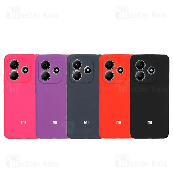 قاب سیلیکونی شیائومی Xiaomi Redmi Note 14 5G China silicone case