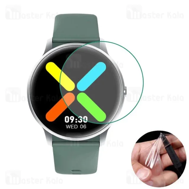 پک 2تایی محافظ نانو ساعت هوشمند شیائومی Xiaomi IMILAB KW66 TPU Screen Protector 2Pcs - تصویر 4