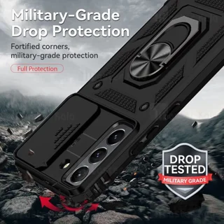 گارد محافظ ضد ضربه انگشتی سامسونگ Samsung Galaxy S22 Plus SHUNIJA Armor Case دارای محافظ - تصویر 6