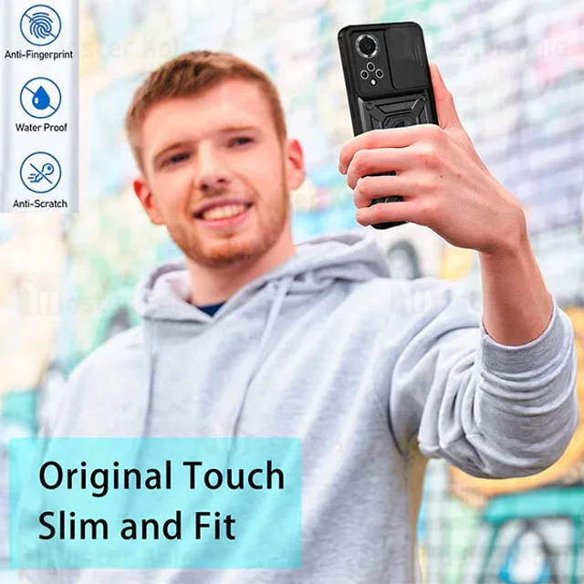 گارد محافظ ضد ضربه انگشتی هواوی Huawei Nova 9 / Honor 50 SHUNIJA Armor Case دارای محافظ - تصویر 6