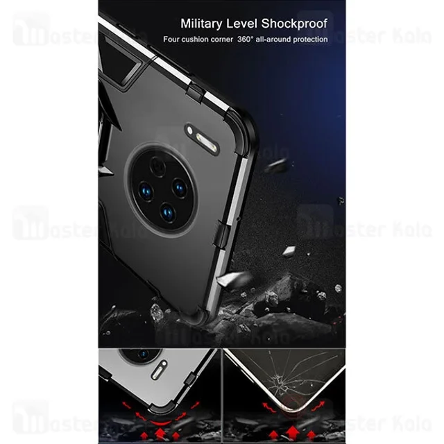 گارد ضد ضربه انگشتی Huawei Mate 40 KEYSION ShockProof Armor Ring - تصویر 7