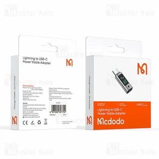 تبدیل Type-c به لایتنینگ مک دودو Mcdodo OT-5990 PD توان 36 وات - تصویر 8