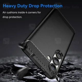 قاب فیبر کربنی سامسونگ Samsung Galaxy S25 Plus Rugged Armor Fiber Carbon - تصویر 4