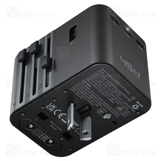 شارژر دیواری و مبدل برق ایس فست ACEFAST Z8 PD45W GaN Fast Charger توان 45 وات - تصویر 3