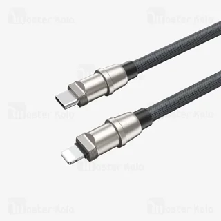 کابل لایتنینگ به Type-C بیوا Biva C-37CL Zinc Alloy Lanyard Data Cable طول 1.2 متر توان - تصویر 4