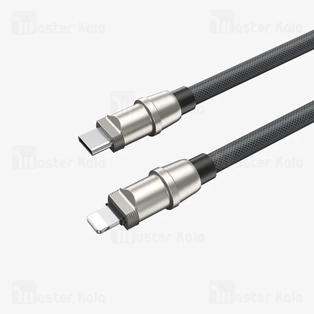 کابل لایتنینگ به Type-C بیوا Biva C-37CL Zinc Alloy Lanyard Data Cable طول 1.2 متر توان - تصویر 4