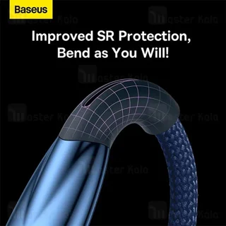 کابل لایتنینگ بیسوس Baseus CADH000301 Glimmer طول 2 متر توان 2.4 آمپر - تصویر 6
