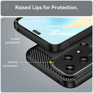قاب فیبر کربنی Honor 200 Lite Rugged Armor Fiber Carbon - تصویر 7