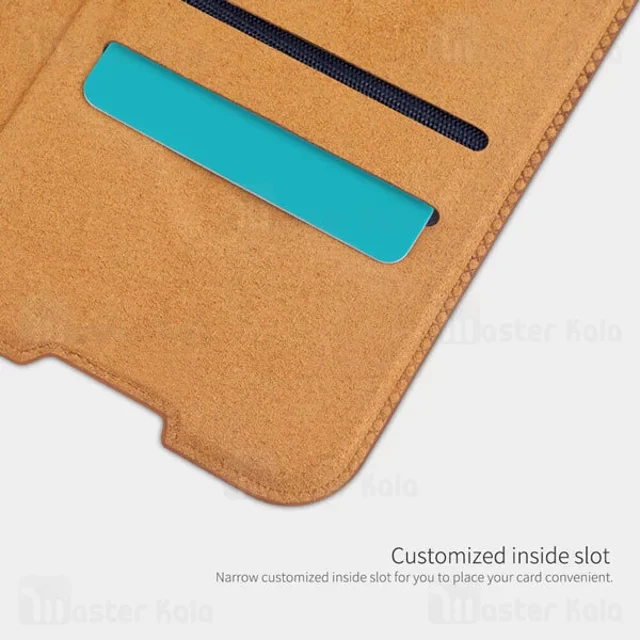 کیف چرمی نیلکین سامسونگ Samsung Galaxy A21 Nillkin Qin Leather Case - تصویر 8