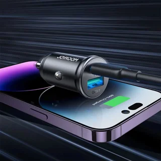 شارژر فندکی 30W پورت USB-C و USB-A برند جویروم مدل JR-CCN05 - تصویر 4
