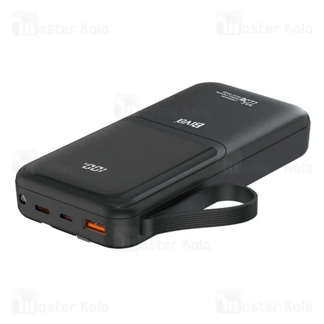 پاوربانک 10000 بیوا Biva BP-035 Power Bank توان 22.5 وات با کابل متصل - تصویر 3